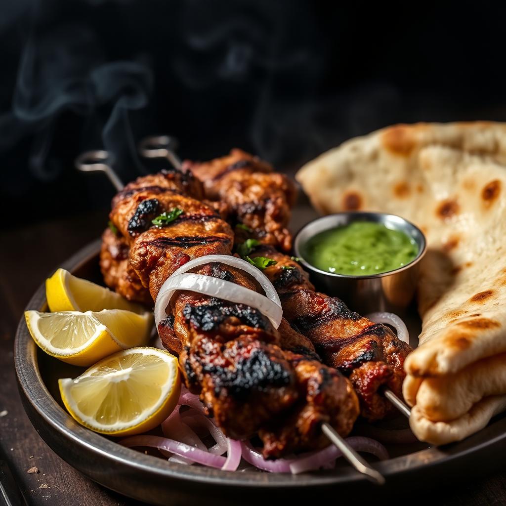 Seekh Kebab Plate